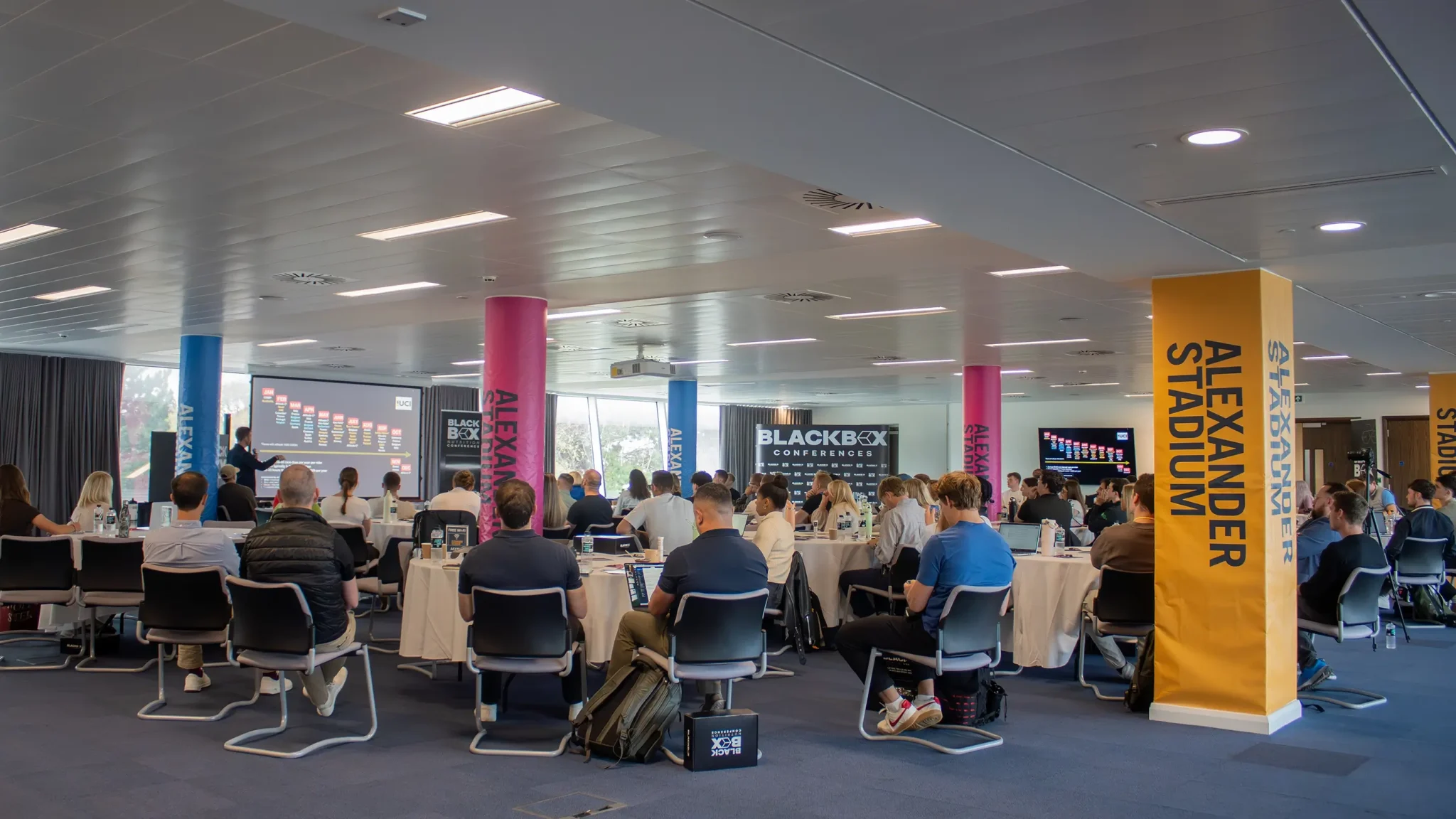Blackbox conference nutrition event branding for fitness coaches
